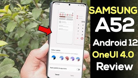 Samsung A52 OneUI 4.0 Android 12 Update | Review | 54+ New Features 🔥