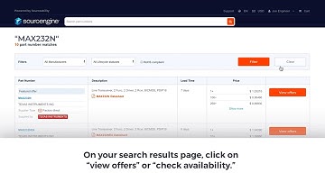 Quickly Find Alternates and Crosses for Electronic Components on Sourcengine