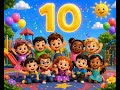 🌈 Count with Me! | Learn Numbers 1 to 10 | Fun Counting Song for Toddlers Polkadot Kids #kidssongs
