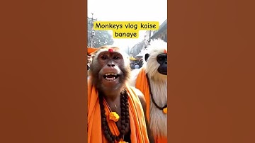 How to make monkey viral vlog #monkey