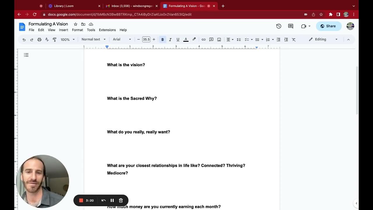 Heart Centered Business Creation | Formulating a Vision - YouTube
