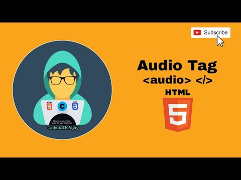 Audio Tag | In Html5 | Code With Vijay