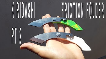 Making of KIRIDASHI Friction Folder Part 2