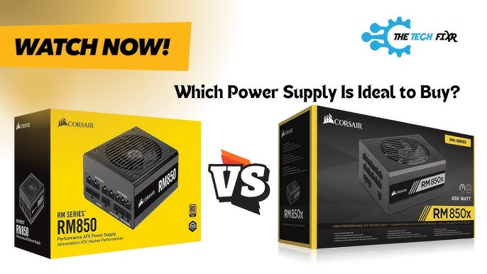 Corsair RM Series 850W 80+ Gold Power Supply 