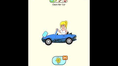 Delete Puzzle Erase Her: Clean Her Car Gameplay #sssbgames