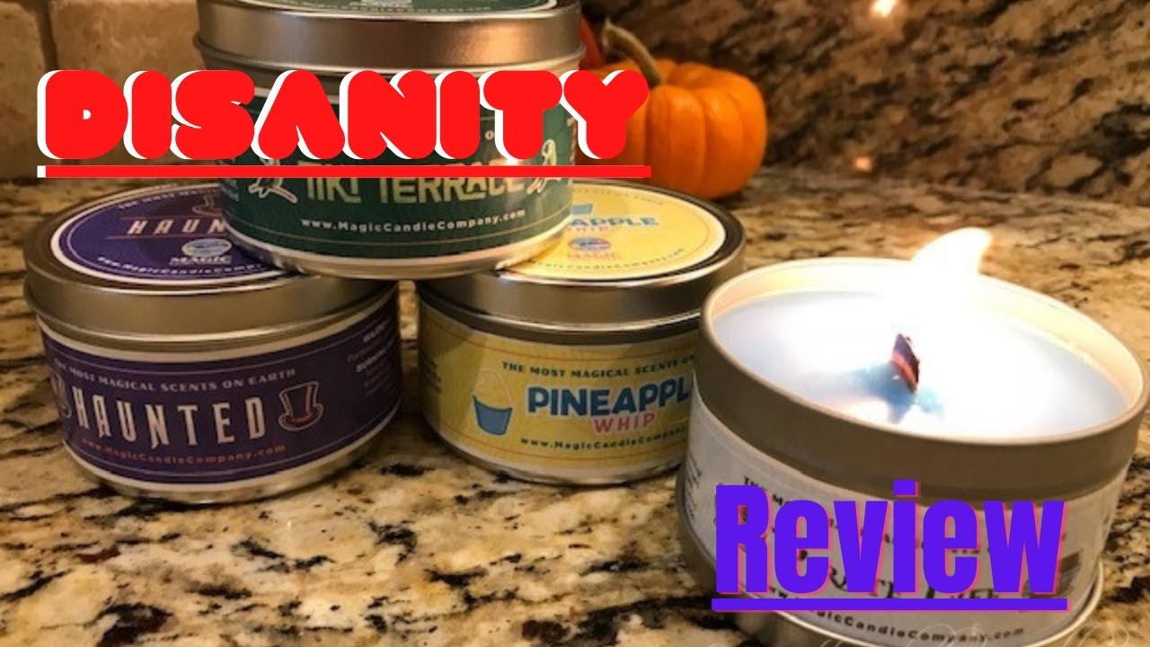 DISANITY Magic Candle Company Review YouTube