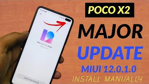 How To Install Poco X2 Miui 12 Stable Update (official) Without Any problem|Easy Installation method