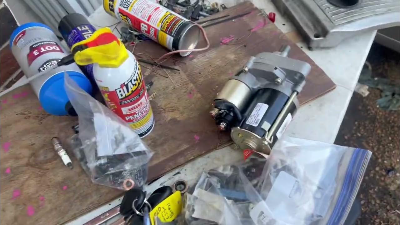 2003 Honda Odyssey starter replacement - YouTube