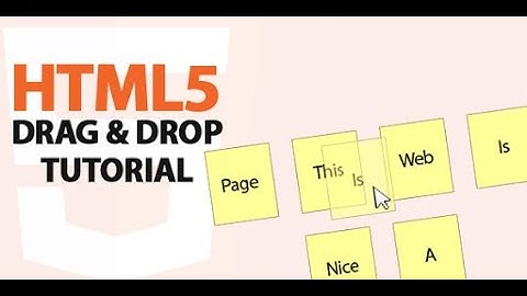 Уроки  по Javascript | Drag