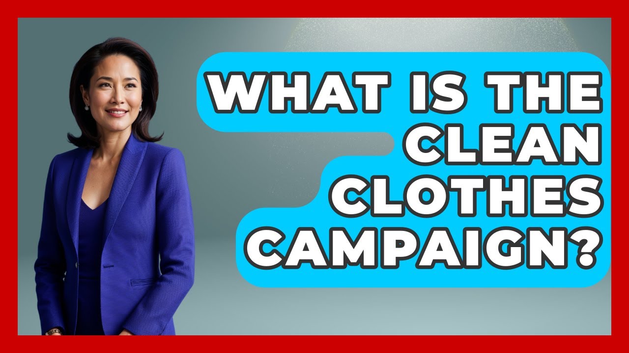 What Is The Clean Clothes Campaign? - Your Civil Rights Guide
