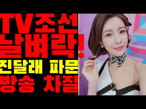 미스트롯 진달래 파문 TV조선도 난리났다!!  재편집에 준결까지 차질???