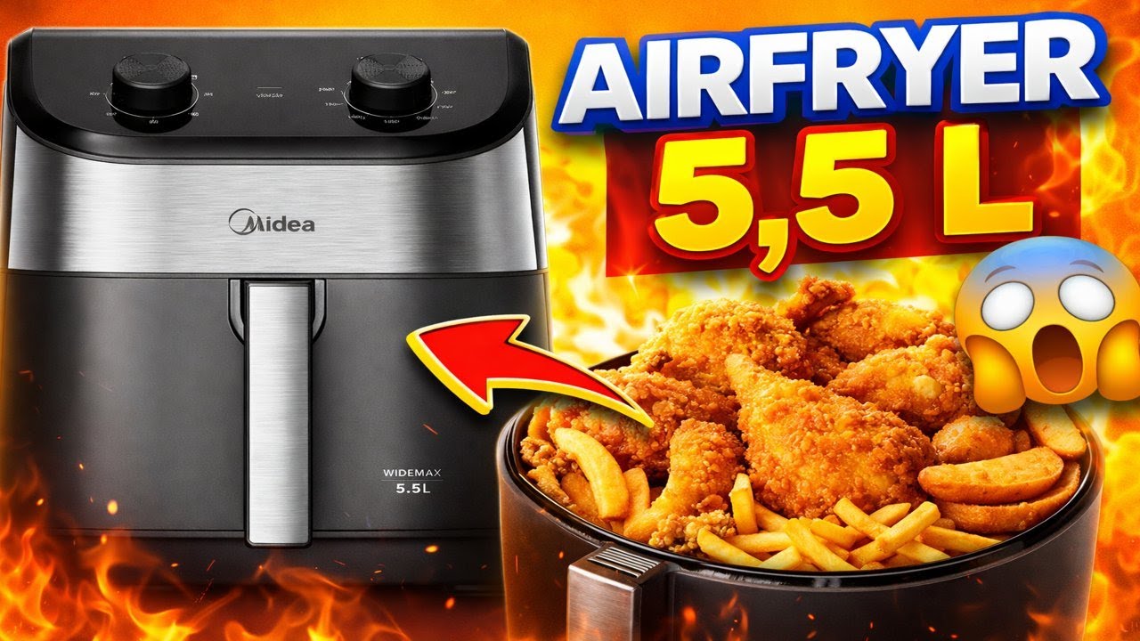 ESSA AIRFRYER 5,5L É UM MONSTRO 😱🔥