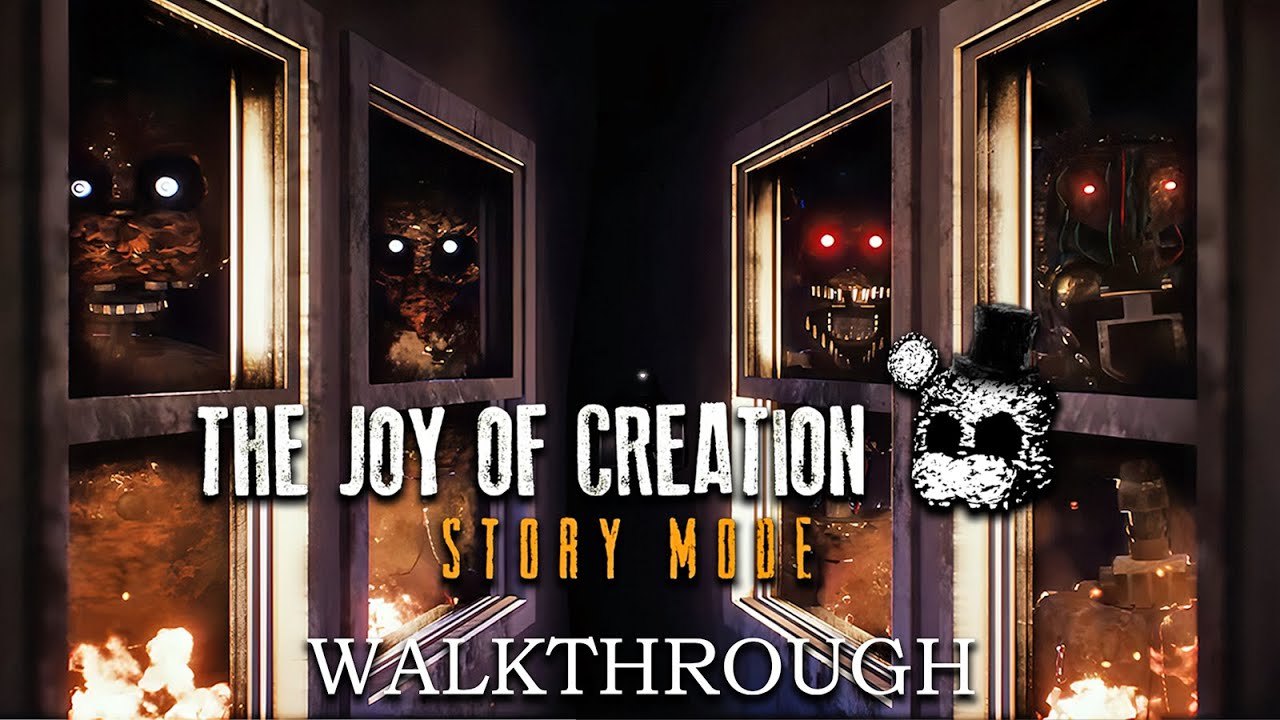 The Joy of creation: Story Mode - Full Game Walkthrough (No Commentary) 