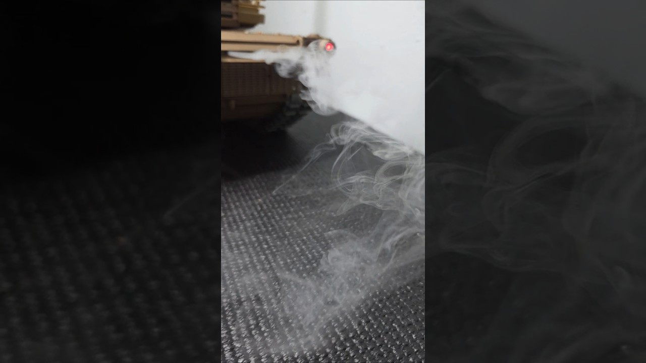 M1A2 Abrams RC Tank SMOKE Test 🔥💨 