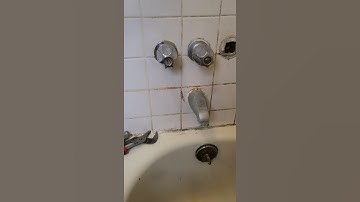 Three Handle Tub Faucet Repair