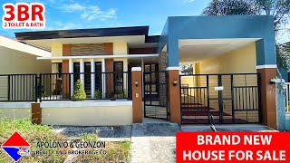 Brand New Beautiful 3 Bedrooms Bungalow House For Sale Davao City