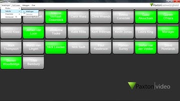 Paxton Net2 Aanwezigheid tool
