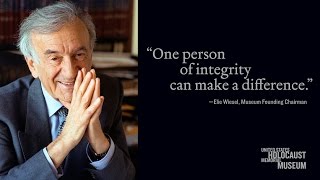 Memorial Tribute Program for Elie Wiesel