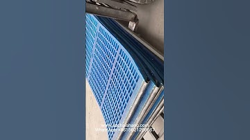 industrial welded wire mesh panel,quarry stone pu tensioned vibrating screen mesh