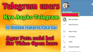 Telegram 10 Secret and Hidden features || Telegram Secret tips || Telegram UseFul Tips and tricks || screenshot 2