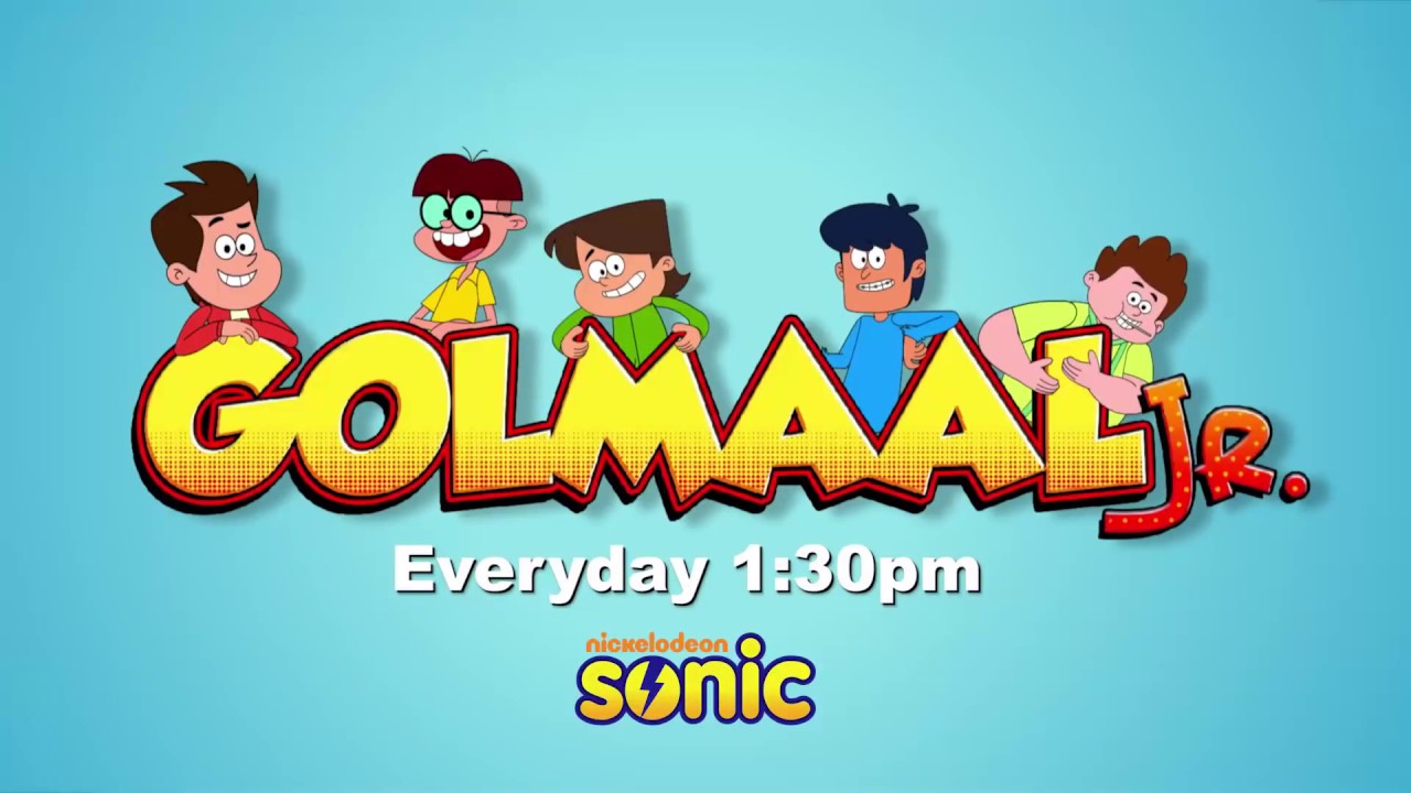 Sonic  Golmaal Jr    Musicalweekdays  Reliance Animation