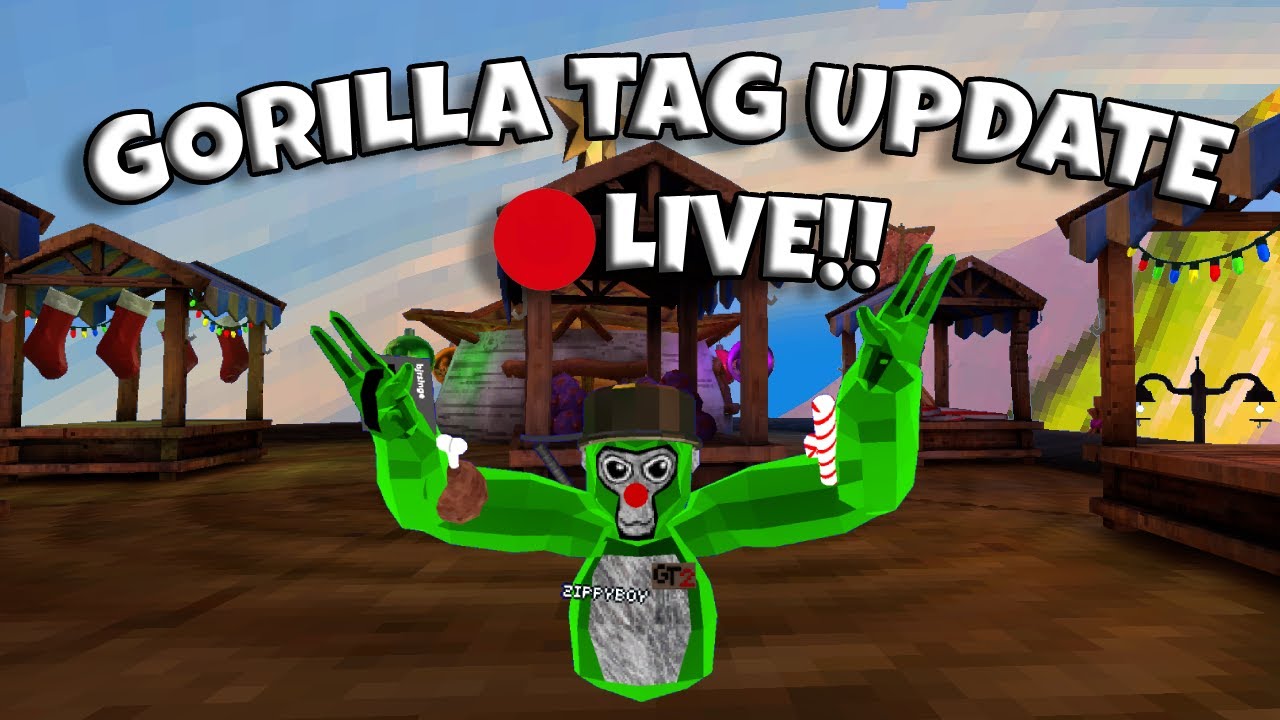 GORILLA TAG UPDATE IS OUT NOW!! JOIN UP!!!!! - YouTube