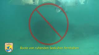 GERMAN: BOATING - CRYSTAL RIVER NATIONAL WILDLIFE REFUGE'S "MANATEE MANNERS"