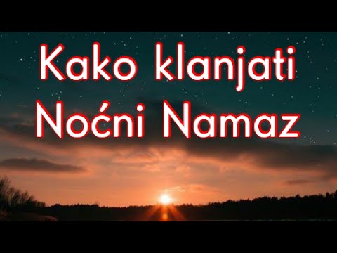 Video: Kako klanjati ispitnu molitvu?