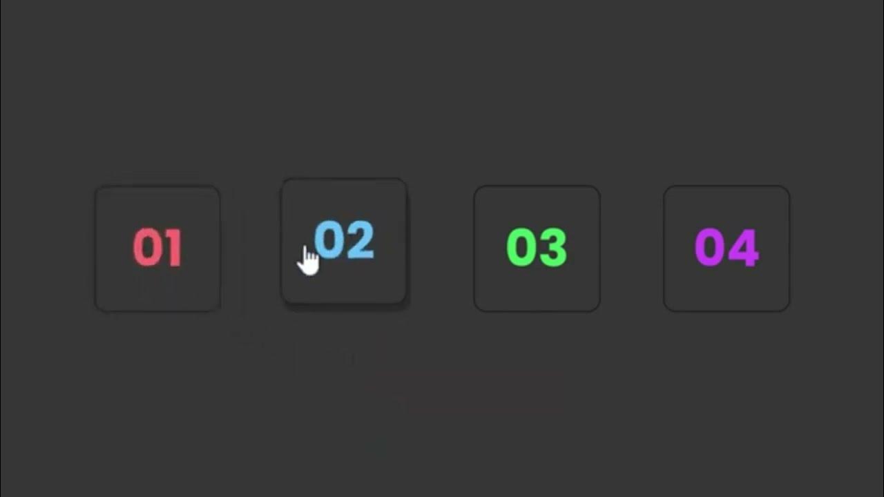 Magnetic Cursor Effect using HTML CSS and JavaScript - YouTube