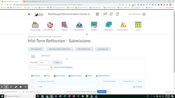 How to download a student assignment from a Brightspace Assignment Folder