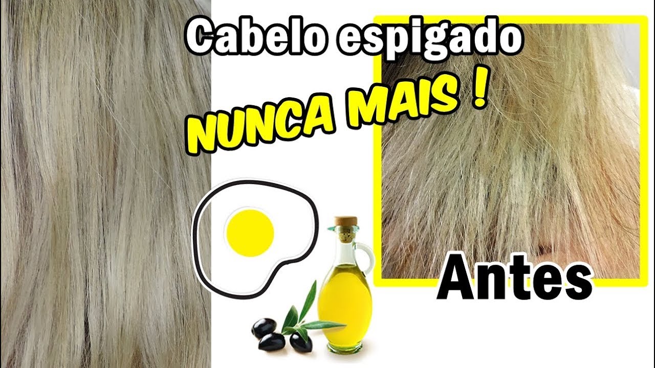 Como acabar com as pontas secas do seu cabelo em 1 hora - YouTube