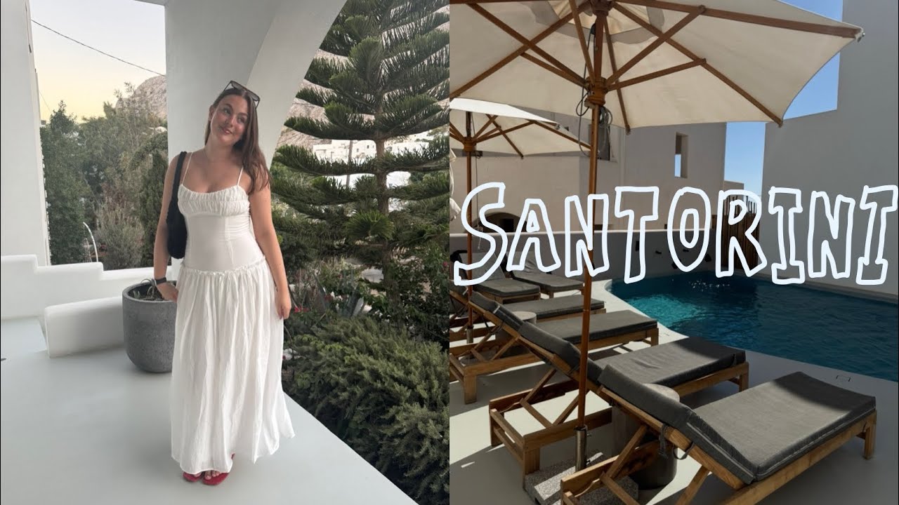 SPEND THE WEEK IN SANTORINI WITH US🩵