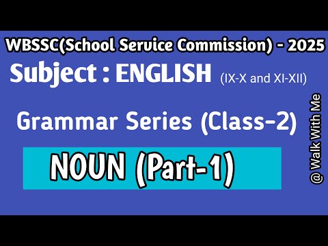 Grammar Series(Class-2)/ Nouns(Part-1)/