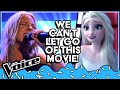 10 amazing  frozen  covers on the voice