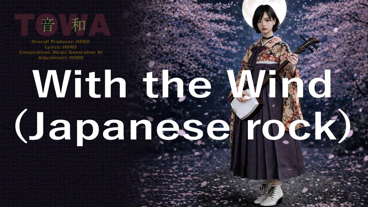 音和(TOWA) - With the Wind(Japanese rock)「風と共に」