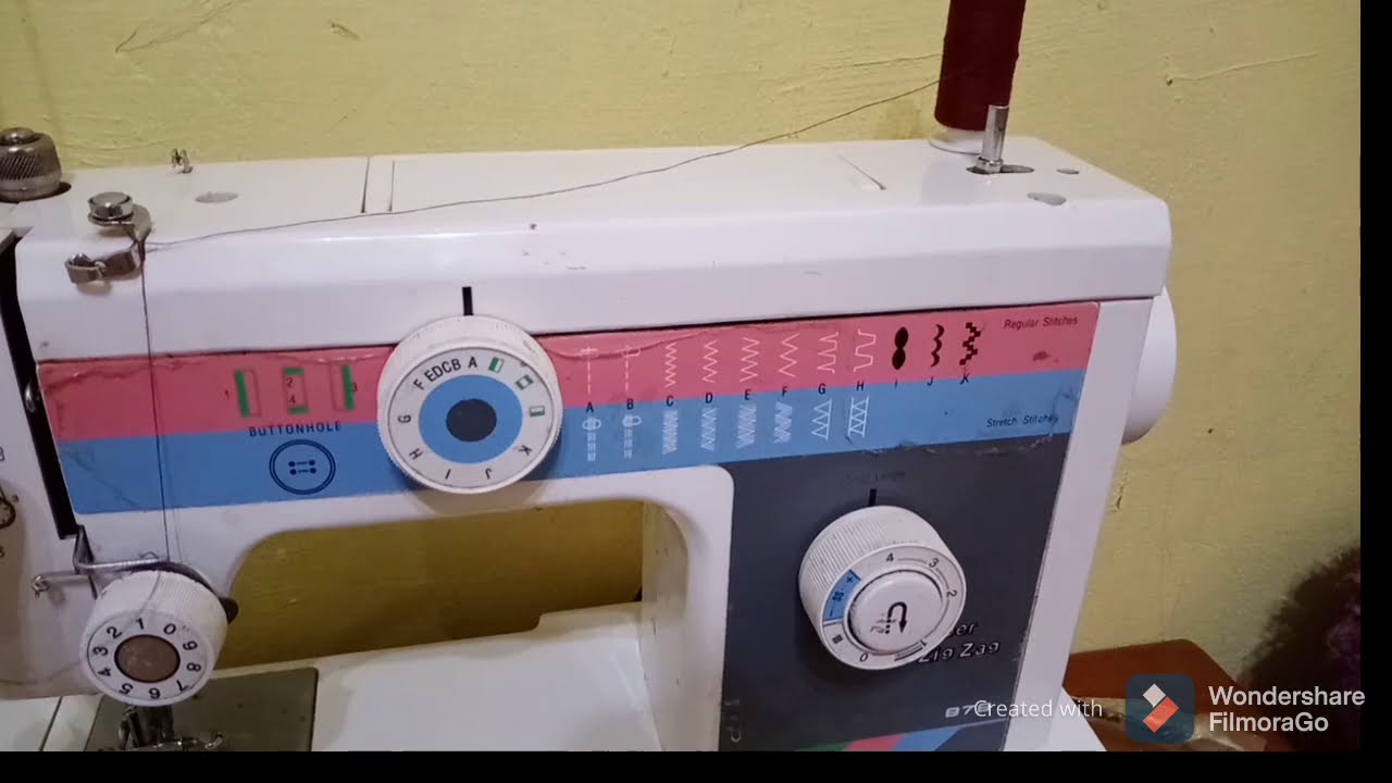 ماكينة سانجر 878 حصريا على قناة مكتبة chouikhi chouikhi