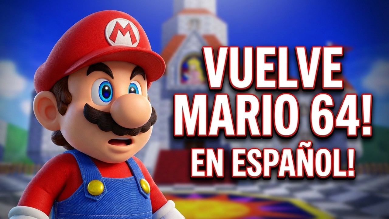 VUELVE la serie !mario 64 en español¡ Con EL FUMETAS EN ACCION. CAP 1
