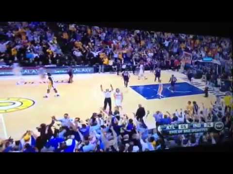 Indiana Pacers Paul George 3 Point Buzzer Beater Vs Hawks P 