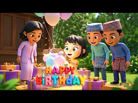 Happy Birthday Malay - Birthday Song For Kids
