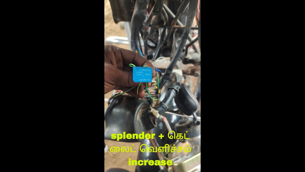 Hero honda splender +and all hero honda bikes heat light power ...