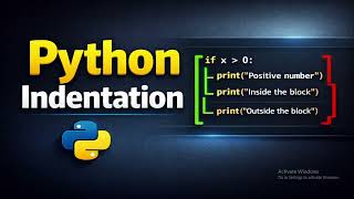Lecture 3: Understanding Python Indentation