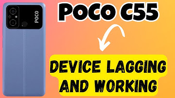 POCO C55 Device lagging and working slow problem solution