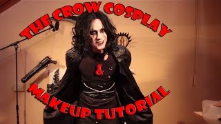 Cosplay makeup tutorial, THE CROW.