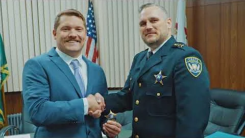 Crete Police Detective Kiser Promotion