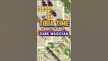 Tibia Time Boosted Series: Dark Magician! #tibia #gaming #ayceadventure #shorts