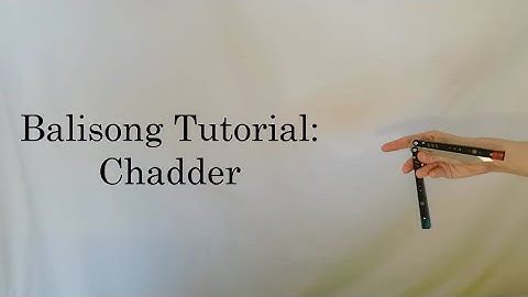 Advanced Balisong Tutorial: Chadder