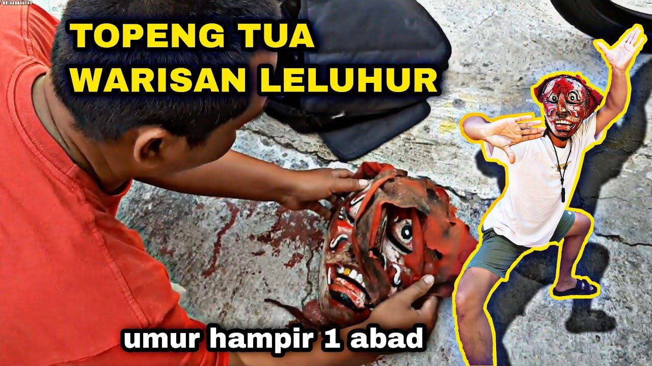 Salah Satu Topeng Bujang Ganong Tertua di Ponorogo