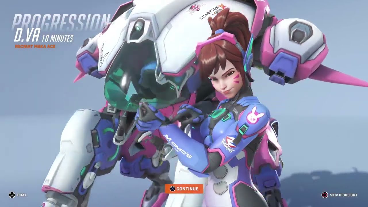 Overwatch2 Fight 💯 2-1 D.VA #familygames #familyfuntimes