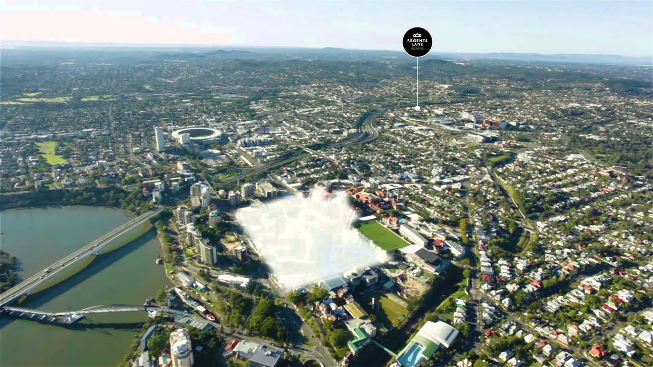 Regents Lane - Aerial Photography Brisbane