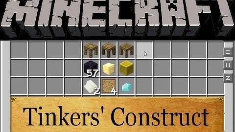 Minecraft Unbreakable Pick Tutorial Using Tinkers Construct